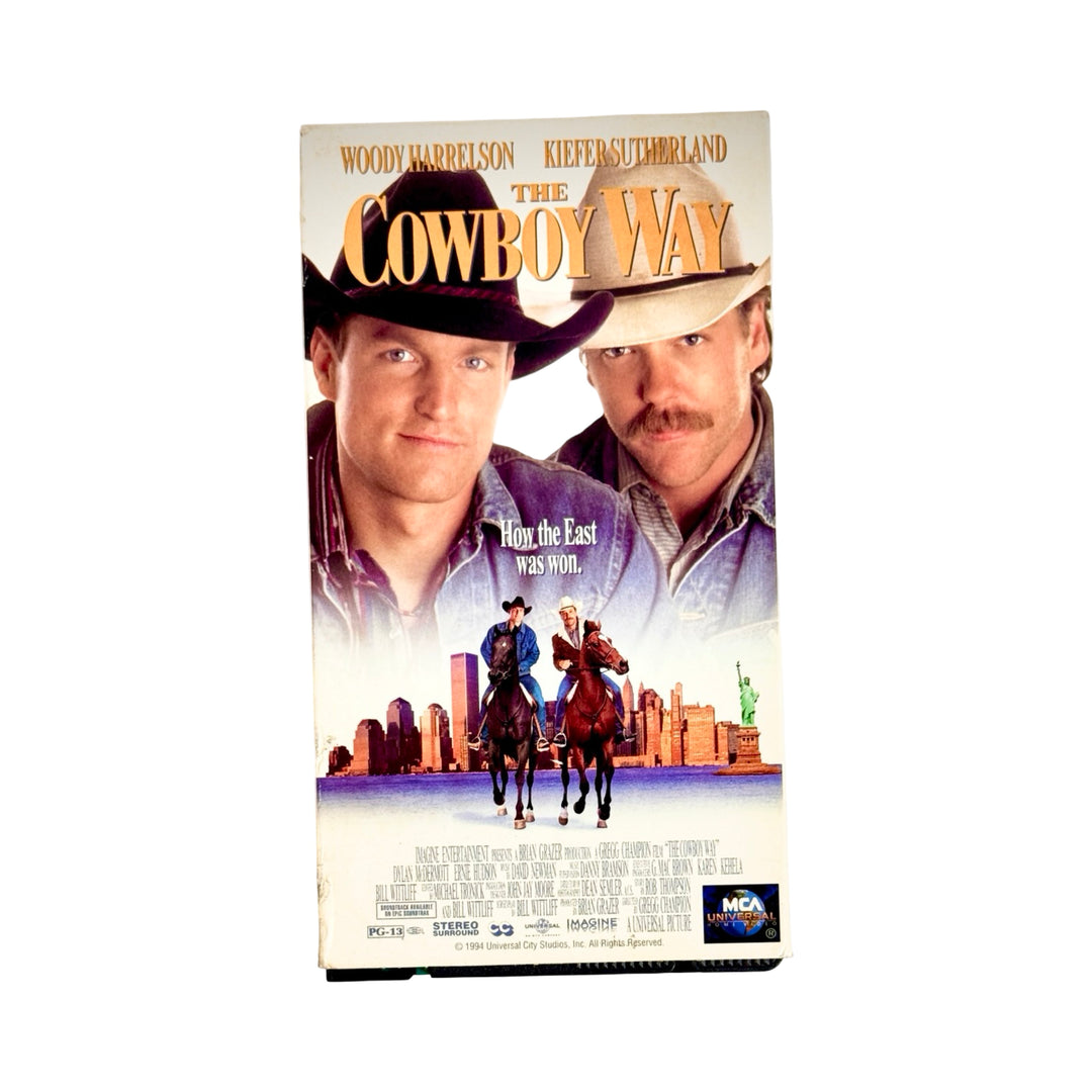 THE COWBOY WAY VHS VIDEO TAPE