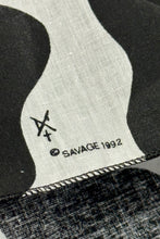 Load image into Gallery viewer, 1990’S SAVAGE COW PRINT MADE IN USA BANDANA
