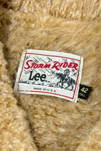 Load image into Gallery viewer, 1960’S LEE STORM RIDER MADE IN USA SHERPA LINED SUEDE LEATHER RANCHER COAT LARGE
