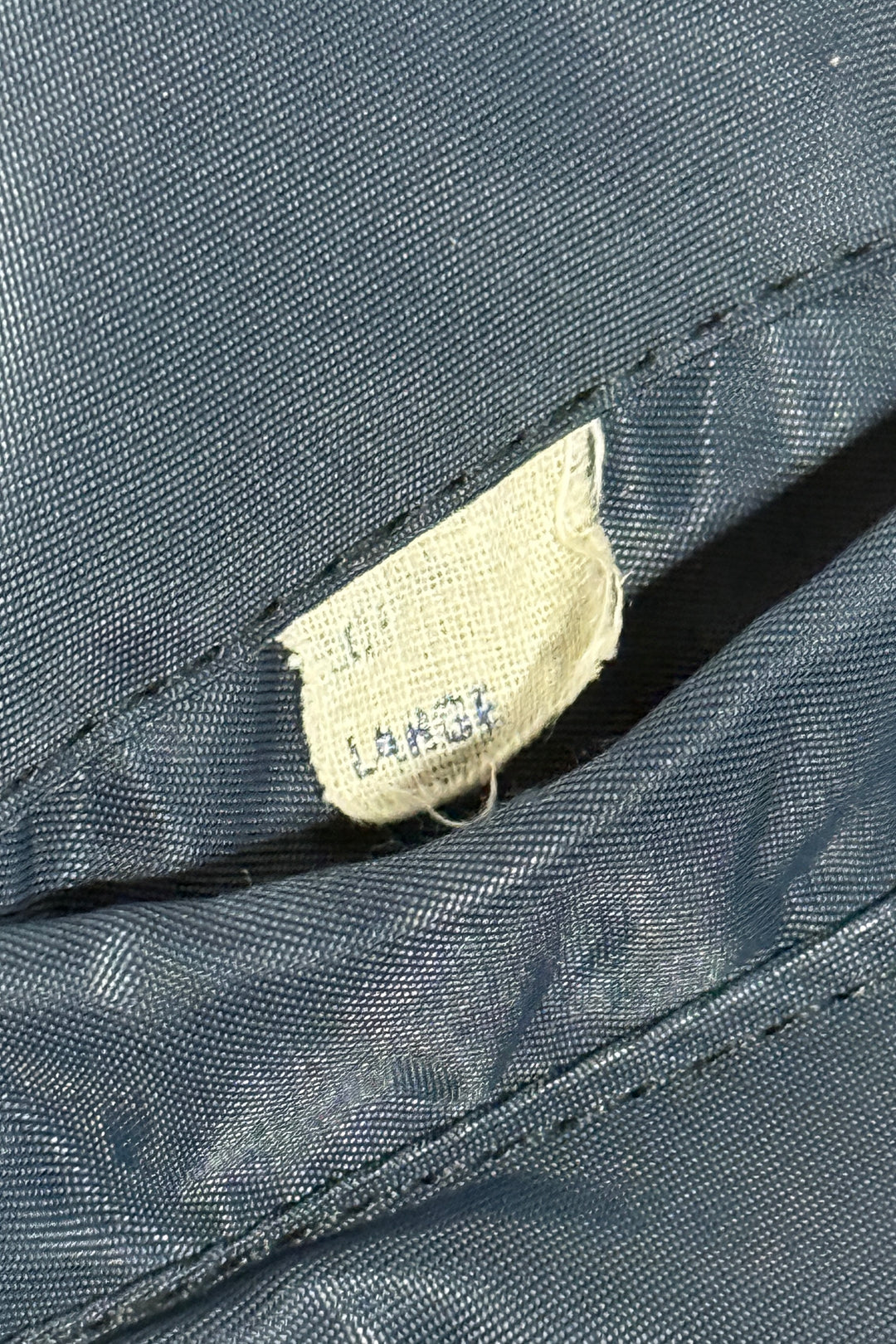 1970’S UNION MADE IN USA CROPPED SHERPA COLLAR ZIP BOMBER JACKET X-LARGE