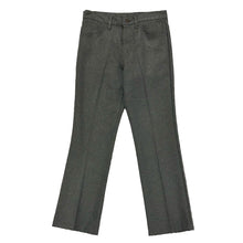 Load image into Gallery viewer, 1990’S LEVI’S MADE IN USA STAPREST 517 COWBOY CUT GREY WESTERN PANTS 32 X 30

