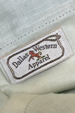 Load image into Gallery viewer, 1990’S DALLAS WESTERN APPAREL MADE IN USA PLEATED WESTERN PANTS 34 X 30
