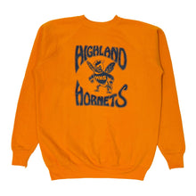 Cargar imagen en el visor de la galería, 1960’S HORNETS MADE IN USA RAGLAN SLEEVE FLEECE SWEATSHIRT MEDIUM
