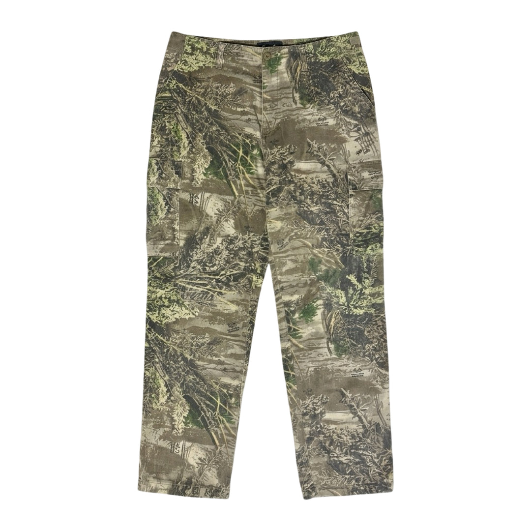 2000’S CABELAS REALTREE®️ HUNTING CAMO CARGO PANTS 36 X 30