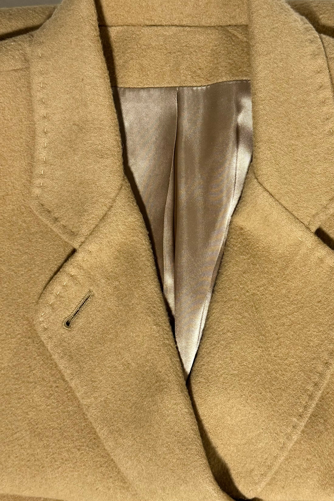 VINTAGE 1980’S FLEURETTE FOR SAKS FIFTH AVENUE 100% CAMEL HAIR COAT
