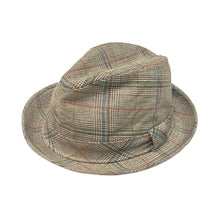 Load image into Gallery viewer, 1960’S STETSON MADE IN USA PLAID FELT FEDORA HAT 7
