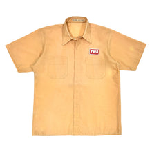 Load image into Gallery viewer, 1960’S TWA MADE IN USA SUN FADED S/S B.D. WORK SHIRT LARGE
