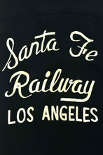 Load image into Gallery viewer, 1950’S SANTA FE RAILWAYS MADE IN USA CROPPED SELVEDGE LOOP COLLAR S/S B.D. SHIRT MEDIUM
