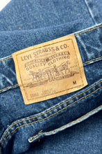 Load image into Gallery viewer, 1980’S LEVI’S 15961 ORANGE TAB MADE IN USA MEDIUM WASH BAGGY FIT DENIM JEANS 36 X 32
