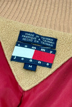 Cargar imagen en el visor de la galería, 1990’S TOMMY JEANS CROPPED CAMEL SHERPA JACKET WOMEN’S MEDIUM
