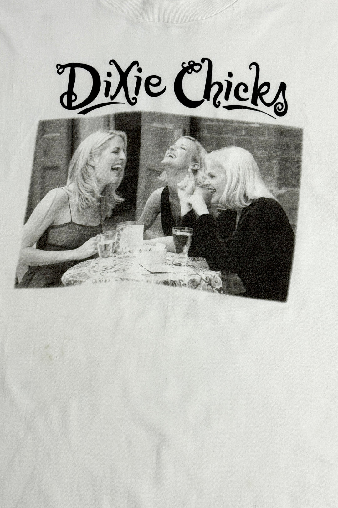 1990’S DIXIE CHICKS PHOTO PRINTED JERSEY S/S T-SHIRT XXL