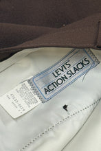 Cargar imagen en el visor de la galería, 1970’S LEVI’S ACTION SLACKS MADE IN USA BOOTCUT PANTS 34 X 30
