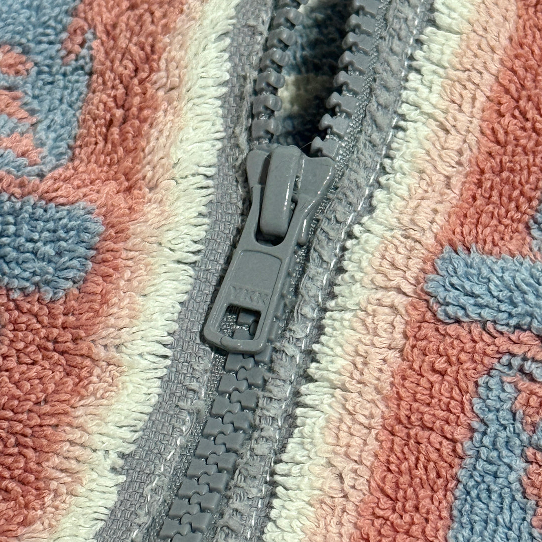 MASK HAND MADE IN SANTA FE POLO RALPH LAUREN TERRY CLOTH / FLECKED HARRIS TWEED CROPPED WESTERN JACKET LARGE