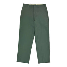 Load image into Gallery viewer, 1960’S US ARMY MADE IN USA HIGH WAISTED OLIVE CHINO PANTS 30 X 28
