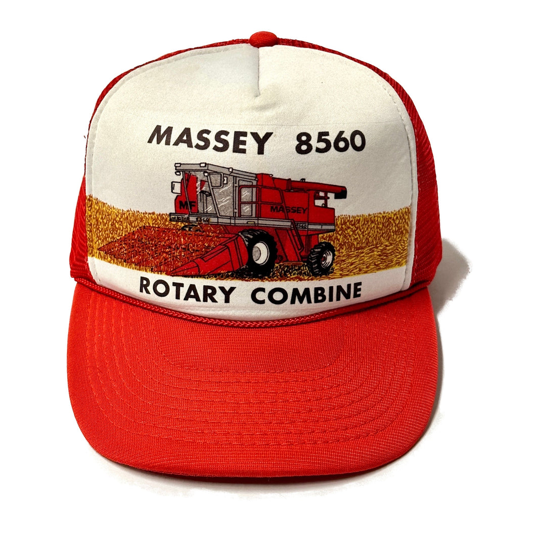 1980’S MASSEY FARM COMBINE FOAM & MESH TRUCKER HAT