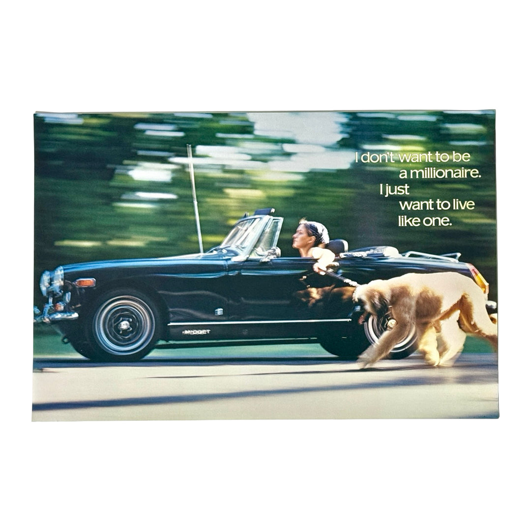 1970’S ARGUS “MILLIONAIRE” POSTER