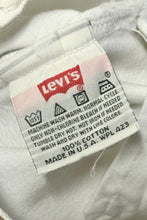 Load image into Gallery viewer, 1990’S LEVI’S 501 MADE IN USA WHITE DENIM JEANS 28 X 30
