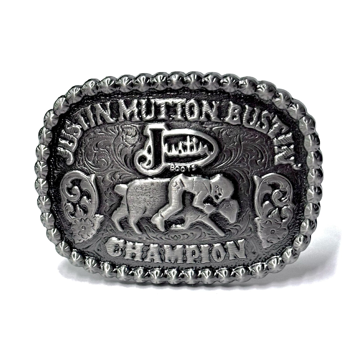 1990’S MUTTON BUSTIN’ MADE IN USA BELT BUCKLE