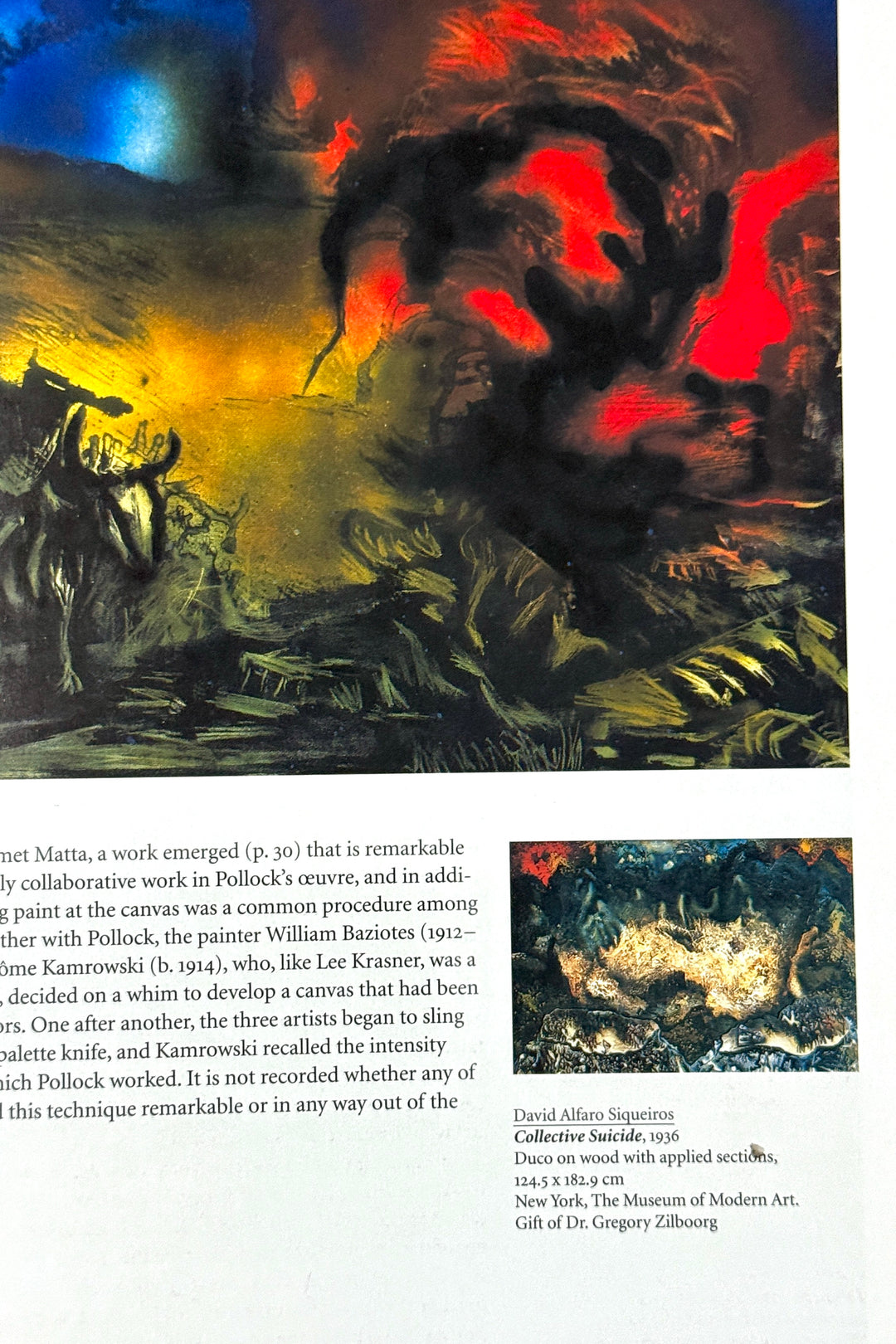 JACKSON POLLOCK ART BOOK