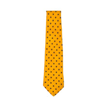 Load image into Gallery viewer, 1960’S BROOKS BROTHERS MAKERS MADE IN ENGLAND 100% ITALIAN SILK POLKA DOT HANDMADE TIE
