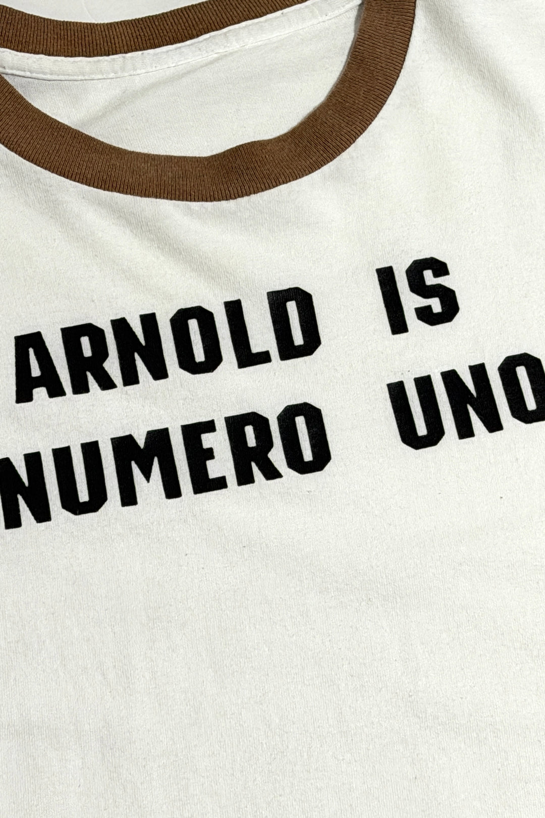 1980’S BODY BUILDING FADED RINGER S/S T-SHIRT XXL