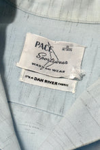 Load image into Gallery viewer, 1950’S PACE MADE IN USA REPAIRED SELVEDGE LOOP COLLAR S/S B.D. SHIRT MEDIUM
