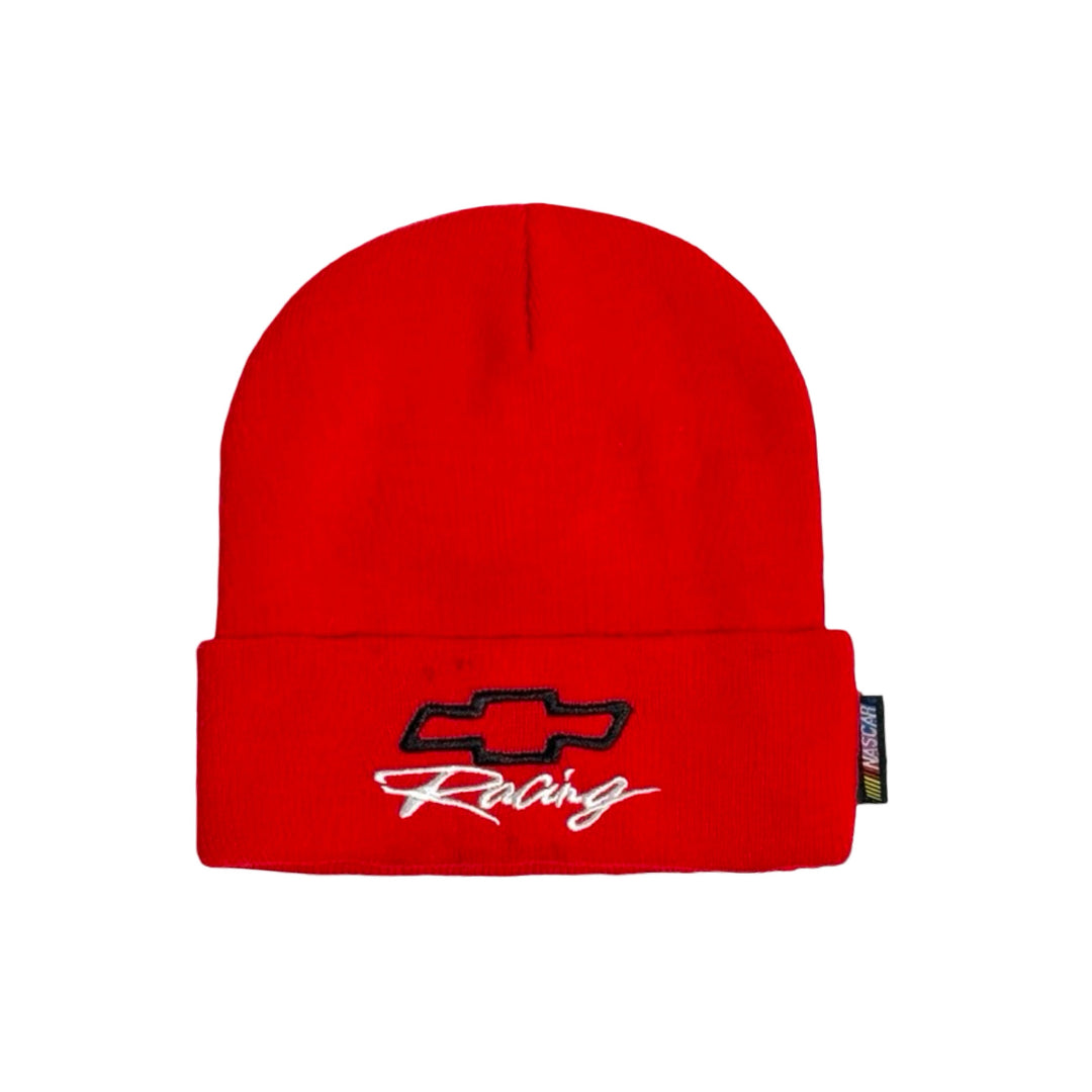 2000’S NASCAR CHEVY RACING RED CUFFED KNIT BEANIE