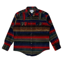 Load image into Gallery viewer, 1990’S ROCKMOUNT RANCHWEAR MADE IN USA SHERPA FLEECE CLOTH L/S B.D. SHIRT X-LARGE
