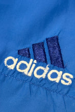 Cargar imagen en el visor de la galería, 1990’S ADIDAS WHITE TAG 3 STRIPE ATHLETIC SHORTS X-LARGE
