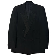 Load image into Gallery viewer, 1980’S MADONNA BEVERLY HILLS MADE IN ITALI CERRUTI 1881 DOUBLE BREASTED TUXEDO JACKET 40R
