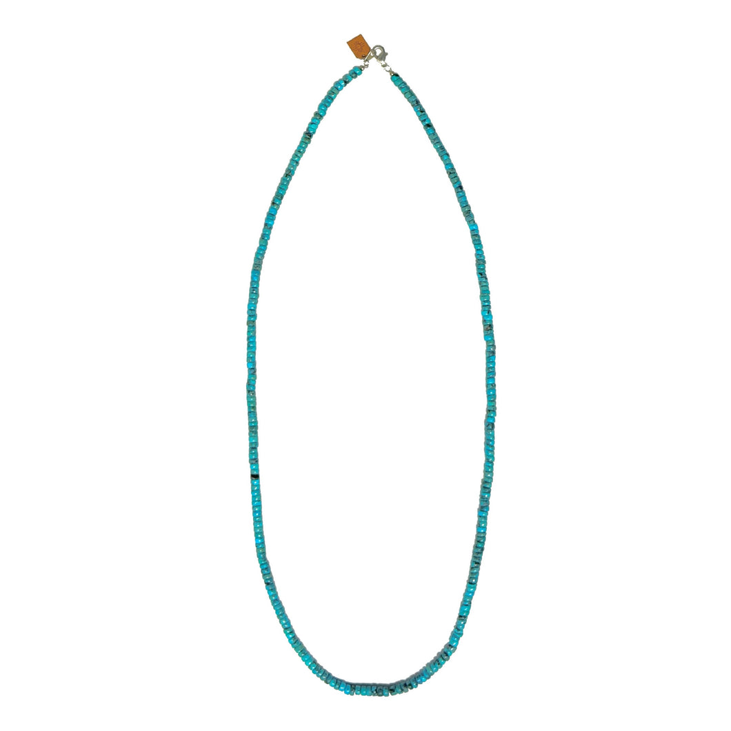 2000’S HEISHI TURQUOSIE STERLING SILVER NECKLACE