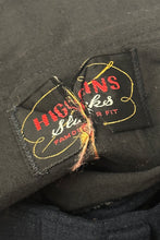 Load image into Gallery viewer, 1970’S HIGGINS SLACKS MADE IN USA NAVY FROG POCKET WESTERN BOOTCUT PANTS 32 X 30
