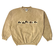 Load image into Gallery viewer, 1990’S STONE AGE WEAR STONEWASHED FLEECE CREWNECK SWEATER X-LARGE

