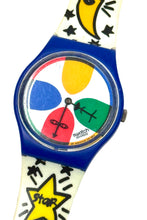 Cargar imagen en el visor de la galería, 1993 SWATCH X JEAN-CHARLES DE CASTELBAJAC SPACE PEOPLE WRISTWATCH
