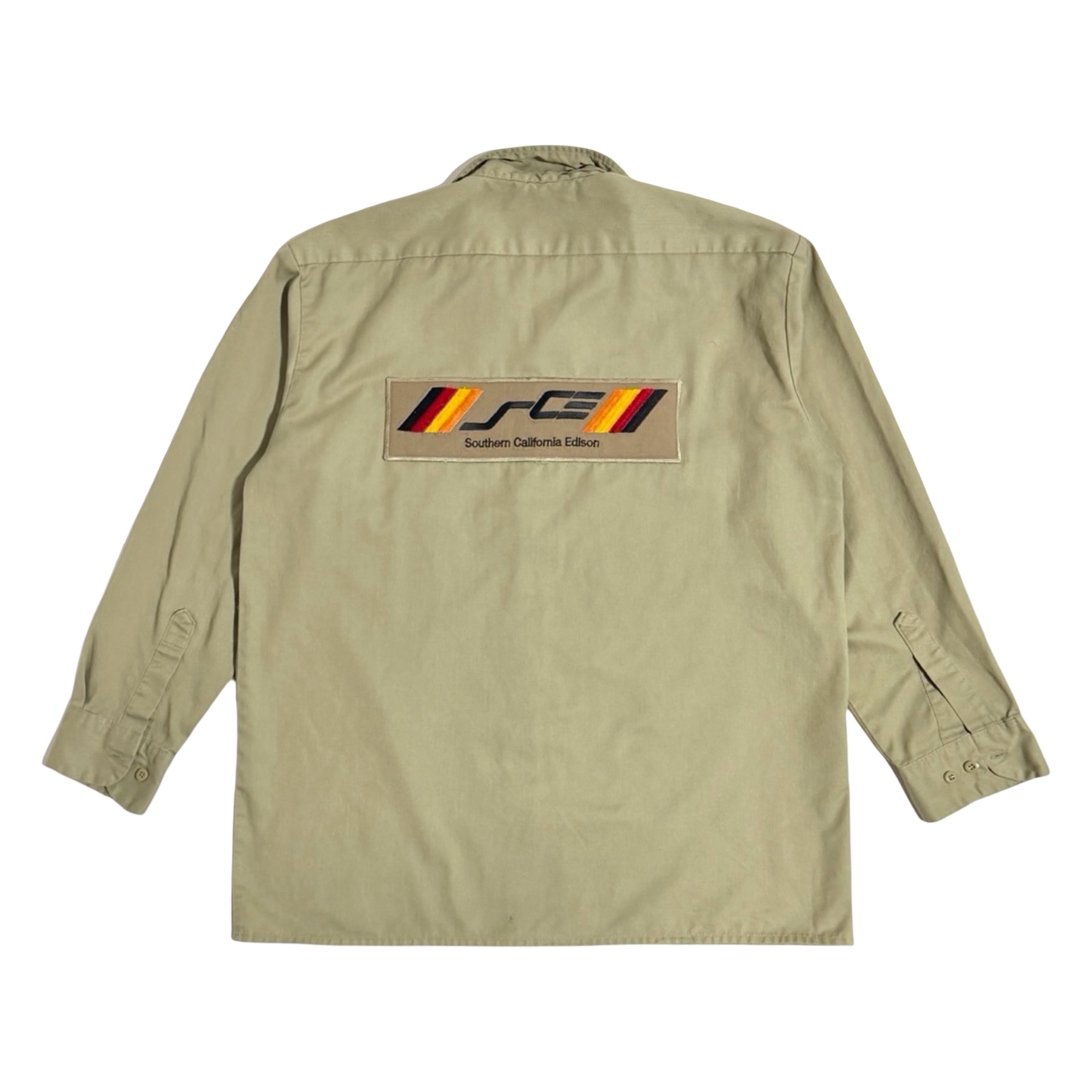 Southern California Edison patch back detail