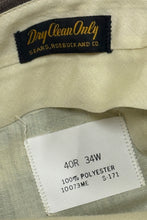 Cargar imagen en el visor de la galería, 1970’S SEARS ROEBUCKS CO MADE IN USA BOOTCUT PANTS 32 X 28
