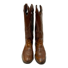 Load image into Gallery viewer, 1970’S TEXAS BOOTS MADE IN USA LEATHER COWBOY BOOTS 9
