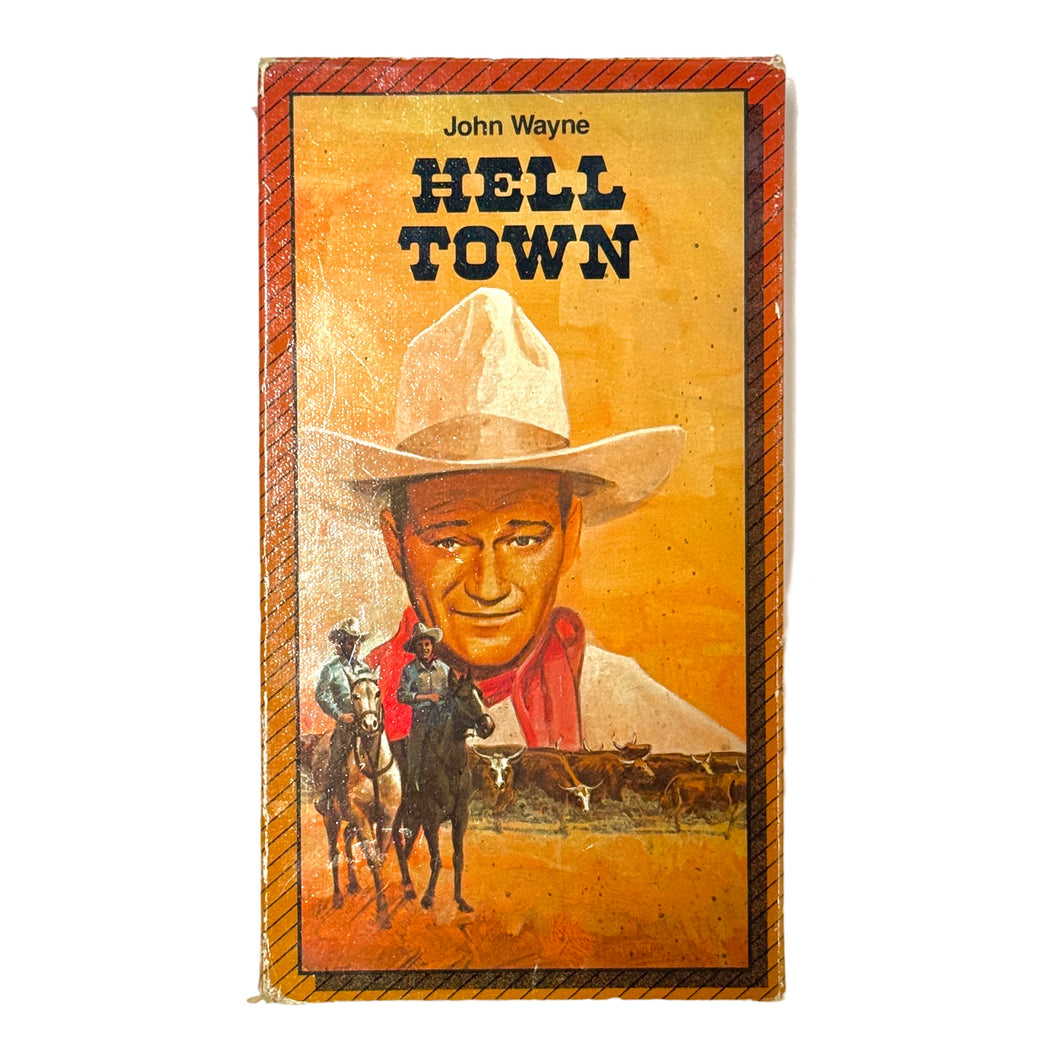 HELL TOWN VHS TAPE