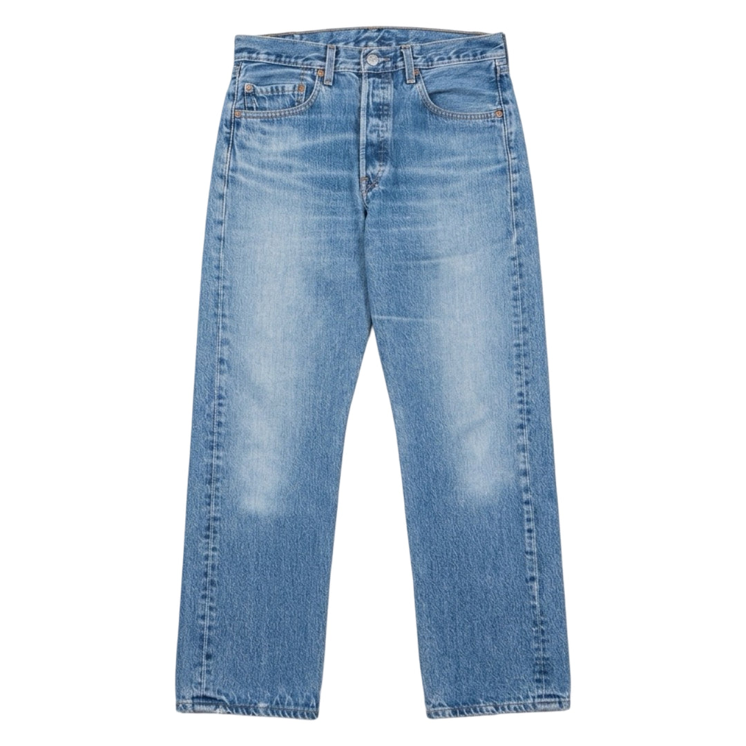 1990’S LEVI’S 501 PERFECT LIGHT WASH DENIM JEANS 32 X 30