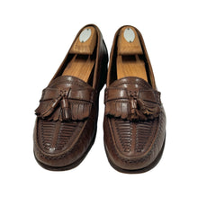 Cargar imagen en el visor de la galería, 1980’S GIORGIO BRUTINI MADE IN ITALY WOVEN TASSLE LOAFER 9
