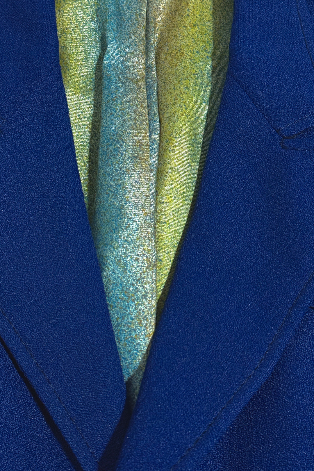 1960’S LASSO WESTERNWEAR MADE IN USA “LAS VEGAS” NAVY WESTERN SUIT JACKET BLAZER 44R