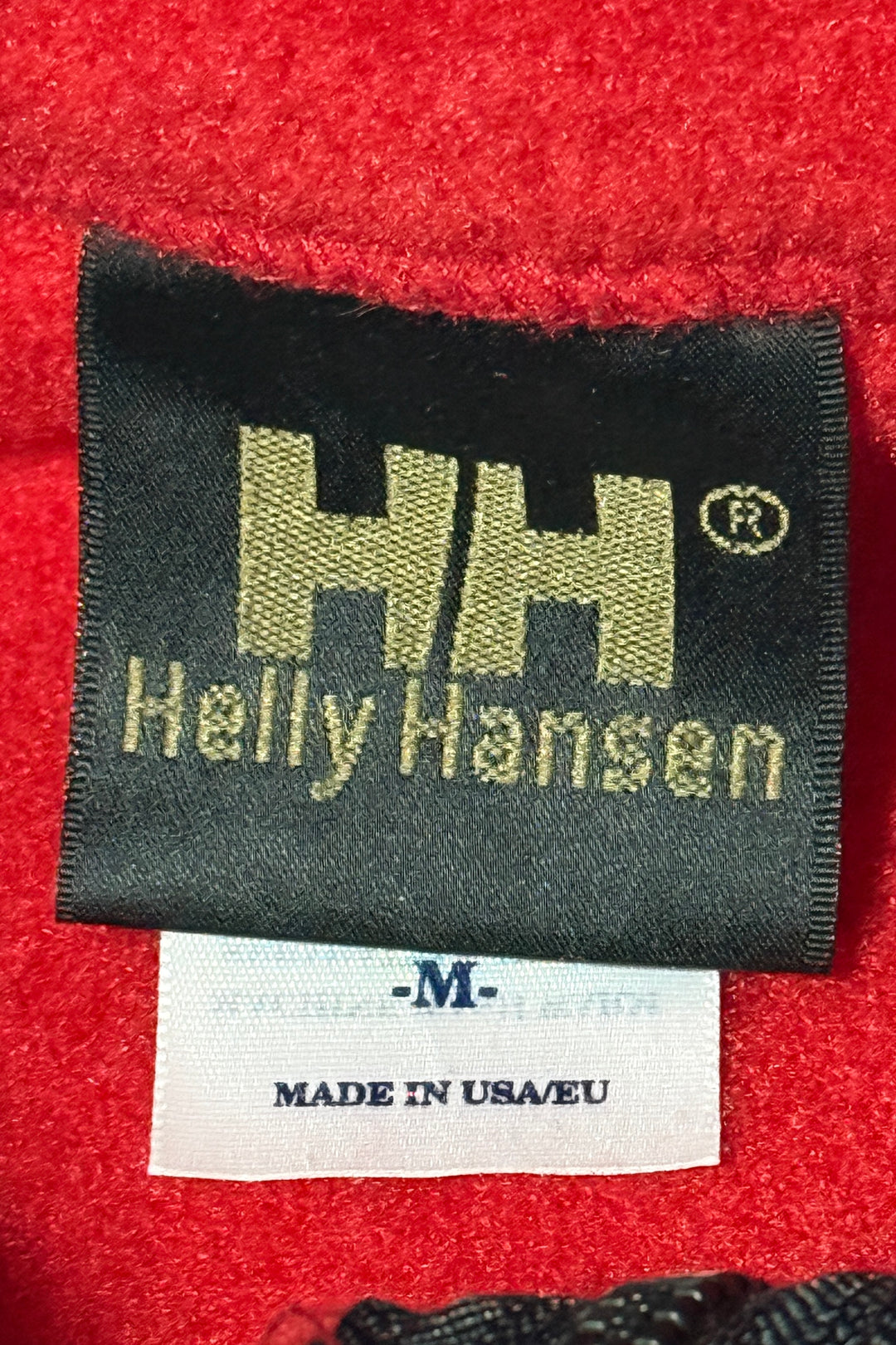 1990’S HELLY HANSEN MADE IN USA SHERPA TECH FLEECE ZIP VEST MEDIUM