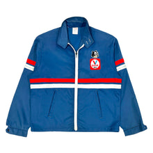 Load image into Gallery viewer, 1970’S VALVOLINE MADE IN USA FELIX THE CAT RACING STRIPE CROPPED GARAGE JACKET MEDIUM
