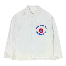 Load image into Gallery viewer, 1980’S NEW YORK CITY MARATHON MADE IN USA WATERPROOF RAIN JACKET LARGE
