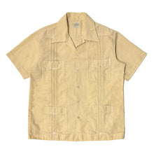 Load image into Gallery viewer, 1970’S YUCATAN MADE IN ACAPULCO CUBAN LOOP COLLAR S/S B.D. SHIRT X-LARGE
