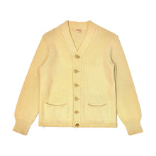 Load image into Gallery viewer, 1940’S NELSON SPORTSWEAR MADE IN USA CROPPED KNIT WOOL CARDIGAN SWEATER SMALL
