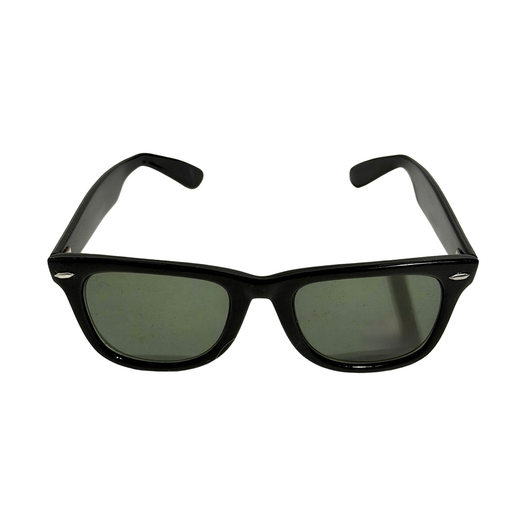 1980’S BLACK FRAME WAYFARER STYLE SUNGLASSES