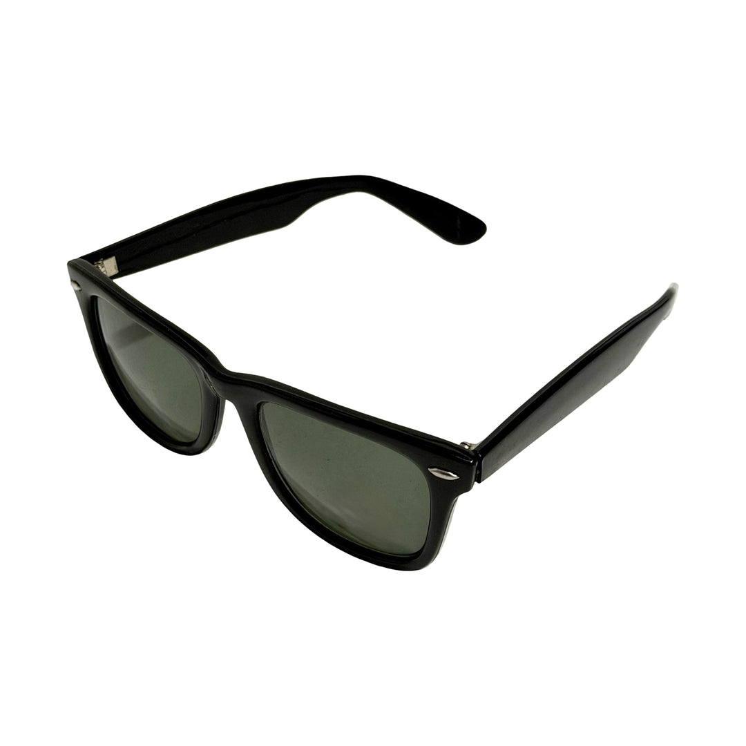 1980’S BLACK FRAME WAYFARER STYLE SUNGLASSES