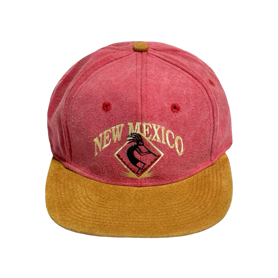1990’S DEADSTOCK NEW MEXICO KOKOPELLI SUEDE BRIM STONEWASH HAT