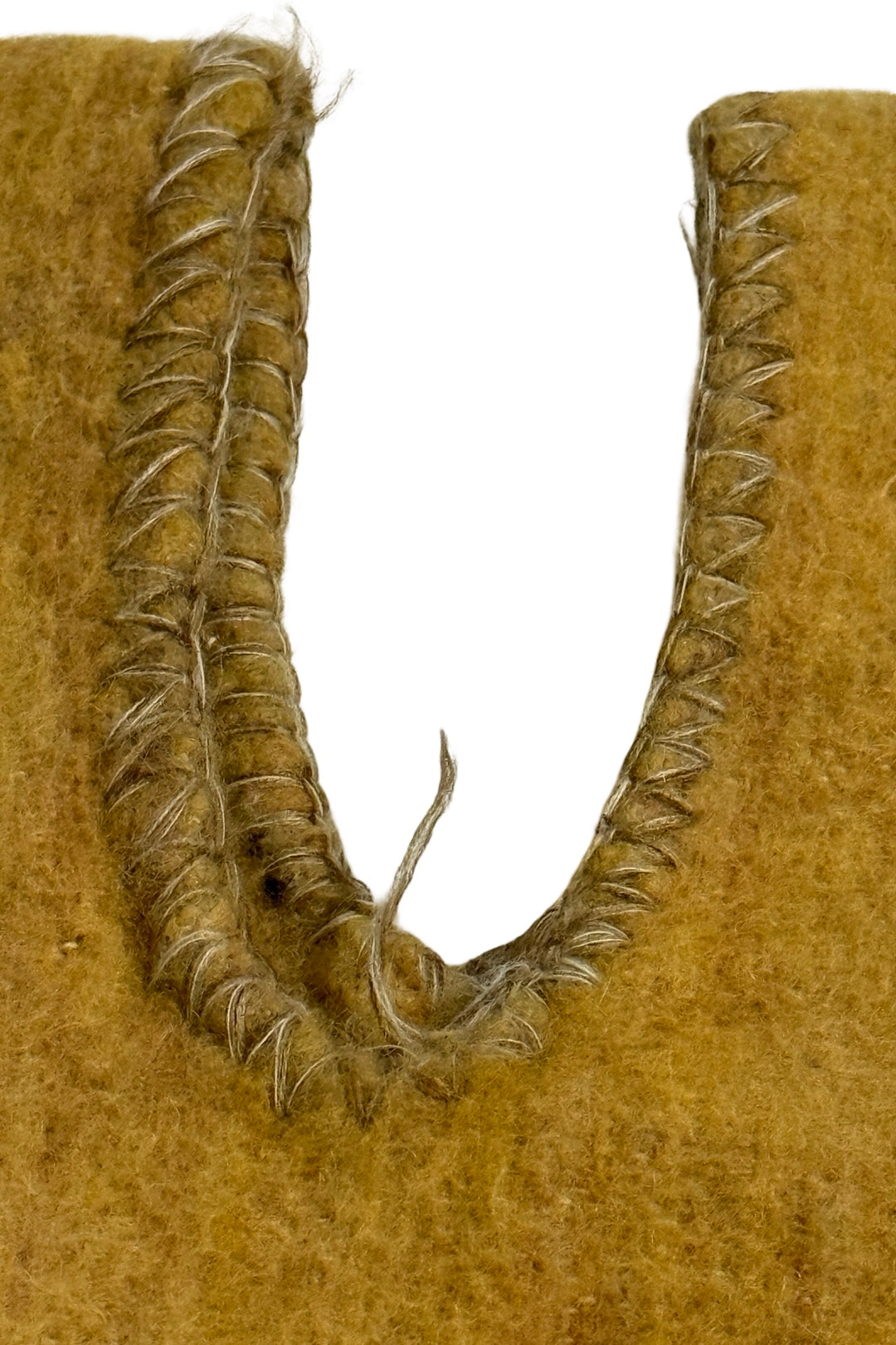 1940’S HANDWOVEN WOOL MEXICAN BLANKET PONCHO / JORONGO